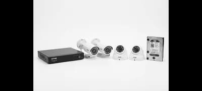 4-Camera Smart CCTV Setup