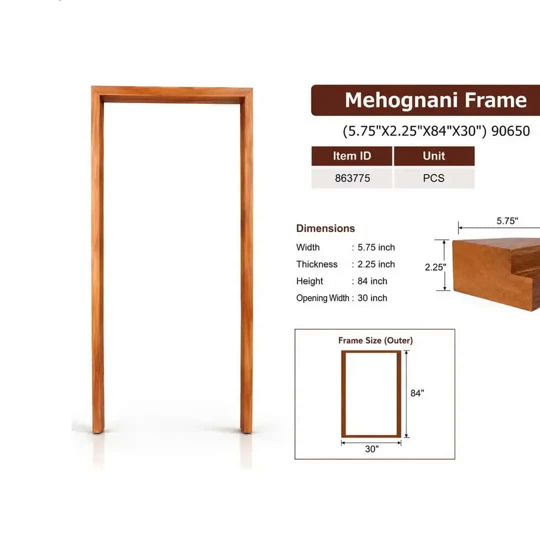Mehognani Frame (5.75x2.25x84x30) 90650 RFL - Mehognani Frame (5.75x2.25x84x30) 90650 - construction material - buy online Bangladesh