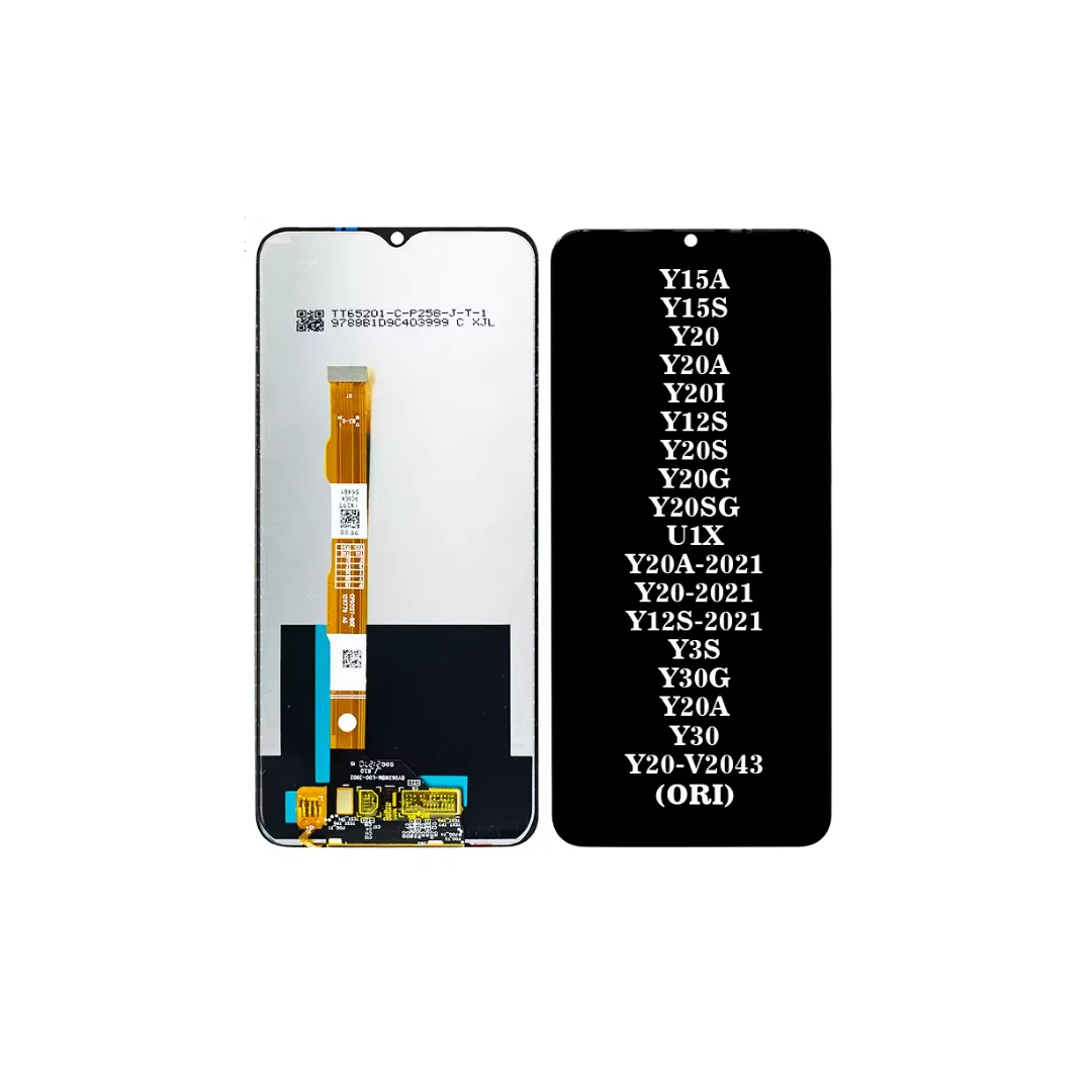 Vivo Y20 compatible LCD display touch screen combo
